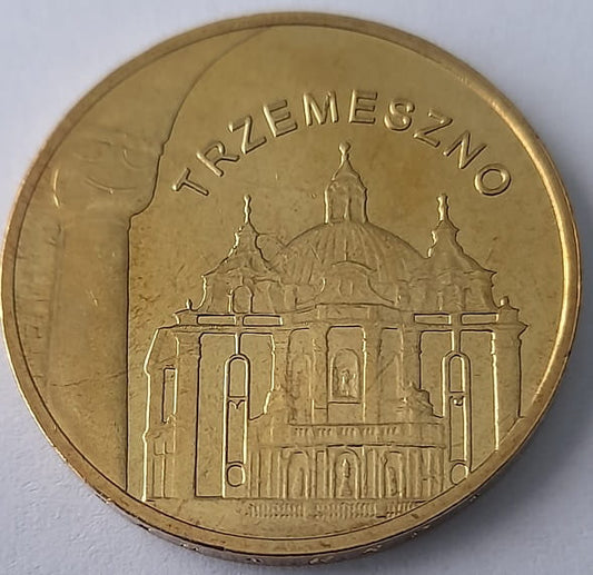 Moneta 2 zł Trzemeszno  2010
