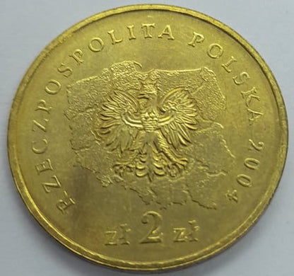 Moneta 2 zł Województwo Mazowieckie 2004