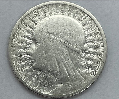 Moneta 2 złote 1932 Polonia Głowa Kobiety stan 2