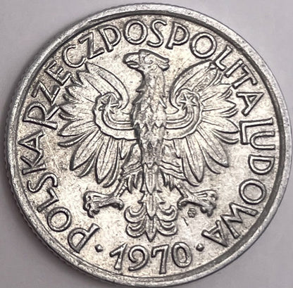 Moneta 2 złote Jagody 1970 r. stan 2
