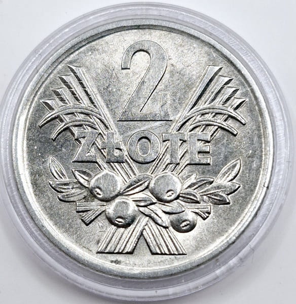 Moneta 2 złote Jagody 1971