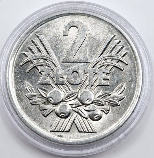 Moneta 2 złote Jagody 1971