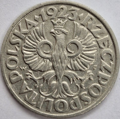 Moneta 20 groszy 1923 stan 2