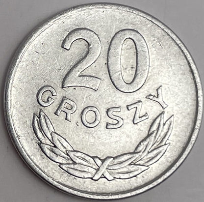 Moneta 20 groszy 1949 r. stan 3