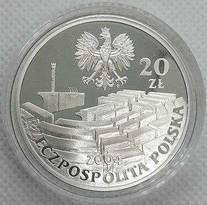 Moneta 20 zł 15-lecie Senatu III RP 2004 r.