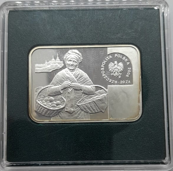 Moneta 20  zł Aleksander Gierymski 2006 r.