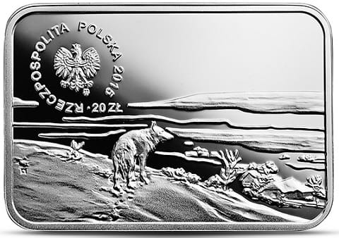 Moneta 20  zł Alfred Wierusz-Kowalski 2015 r.