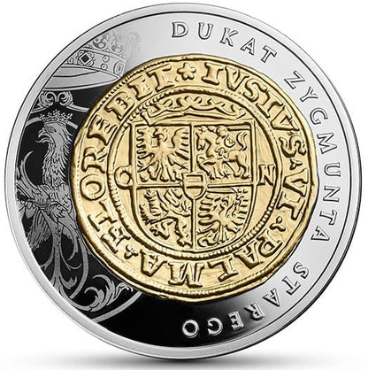 Moneta 20 zł Dukat Zygmunta Starego 2016