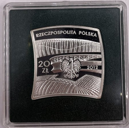 Moneta 20  zł Euro 2012 Polska-Ukraina 2012 r.