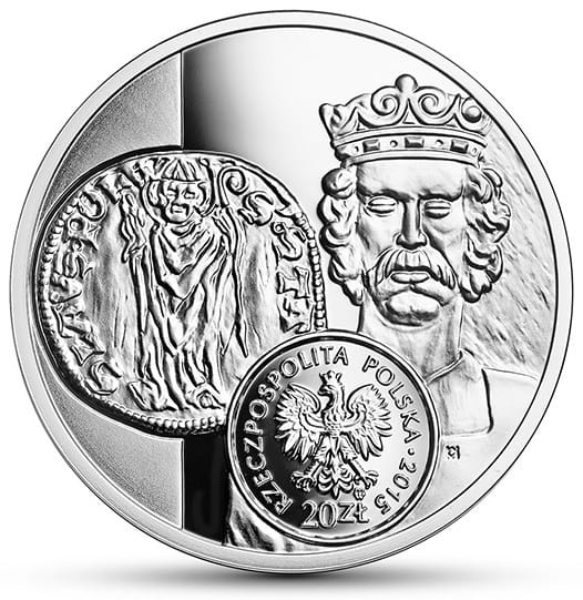 Moneta 20 zł Floren Władysława Łokietka 2015