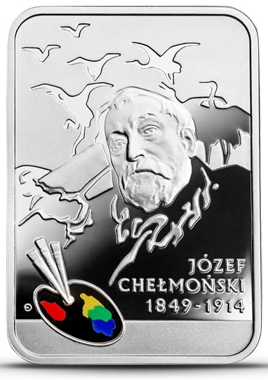 Moneta 20  zł Józef Chełmoński 2014 r.