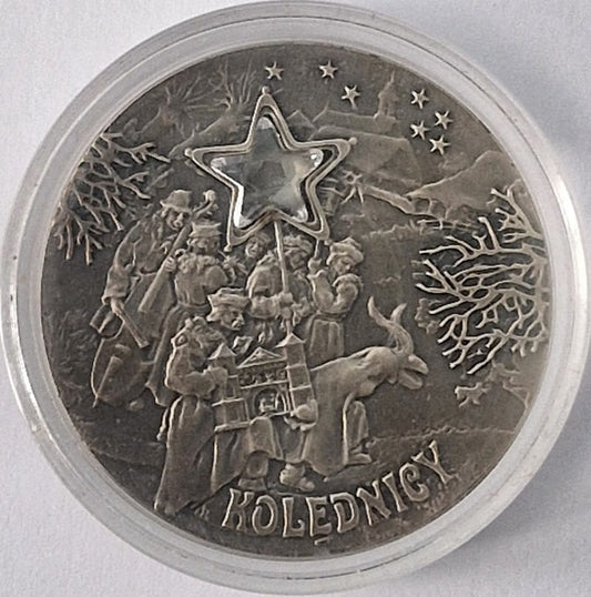 Moneta 20 zł Kolędnicy 2001
