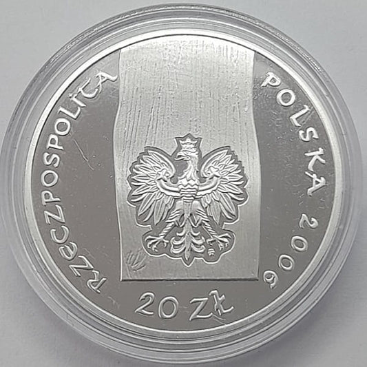 Moneta 20 zł Kościół w Haczowie 2006