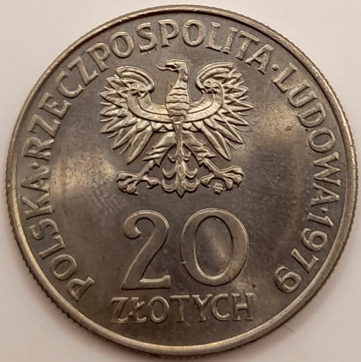 Moneta 20 zł Międzynarodowy rok dziecka 1979