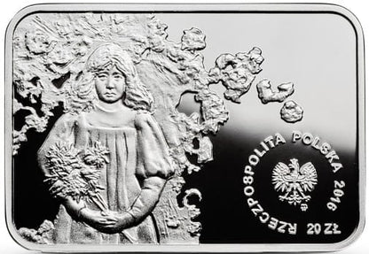 Moneta 20  zł Olga Boznańska 2016