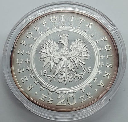 Moneta 20 zł Pałac Królewski w Łazienkach 1995
