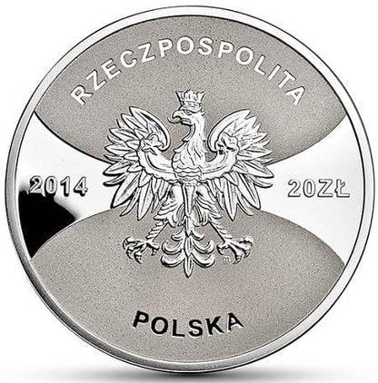 Moneta 20 zł Patrioci 1944 Obywatele 2014 r.