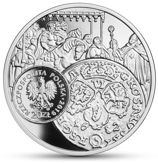 Moneta 20 zł Szóstak Jana Sobieskiego 2019