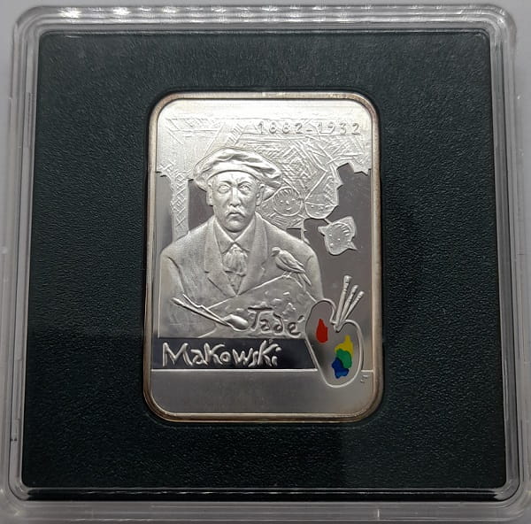 Moneta 20  zł  Tadeusz Makowski 2005