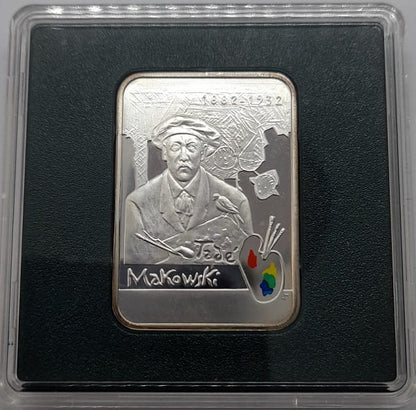 Moneta 20  zł  Tadeusz Makowski 2005