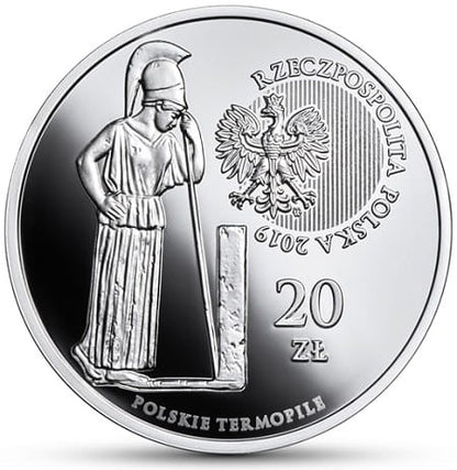 Moneta 20 zł Wizna Polskie Termopile 2019