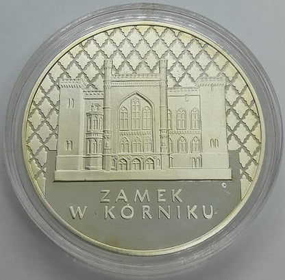 Moneta 20 zł Zamek w Kórniku 1998 r.