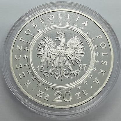 Moneta 20 zł Zamek w Pieskowej Skale 1997