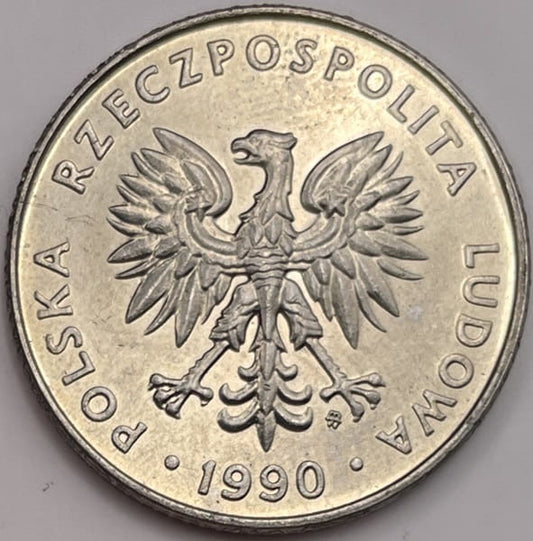 Moneta 20 zł 1990