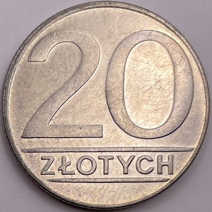 Moneta 20 zł 1990
