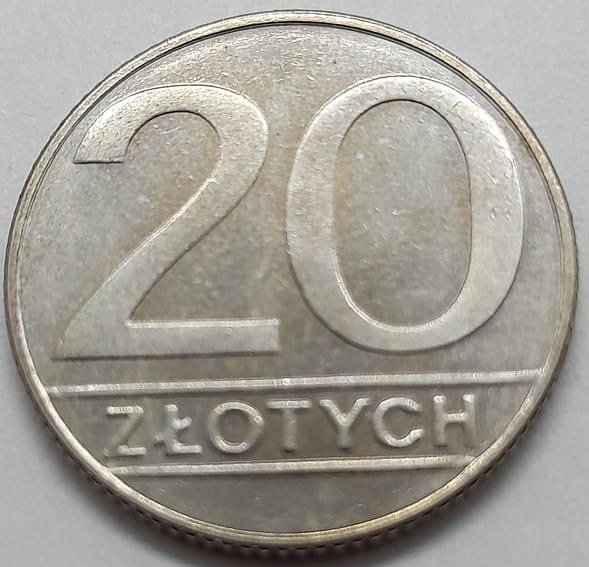 Moneta 20 zł 1989