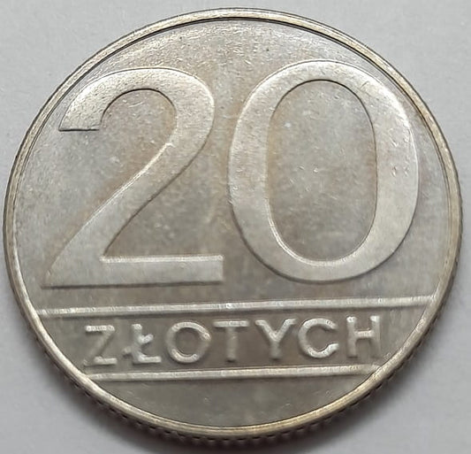 Moneta 20 zł 1989