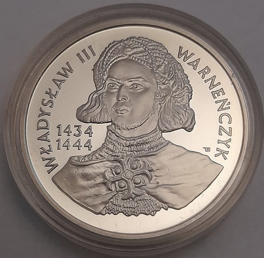 Moneta 200 000 zł Władysław Warneńczyk 1992