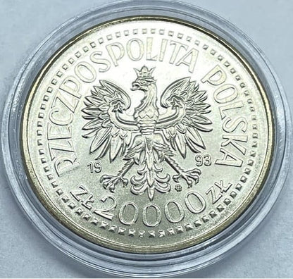 Moneta 20000 zł Kazimierz Jagiellończyk 1993