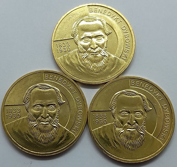 Moneta 2 zł z Benedykt Dybowski  2010