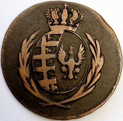Moneta 3 grosze 1811 IS Księstwo Warszawskie stan 3