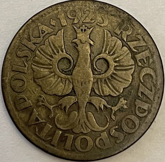 Moneta 5 groszy 1923 r.