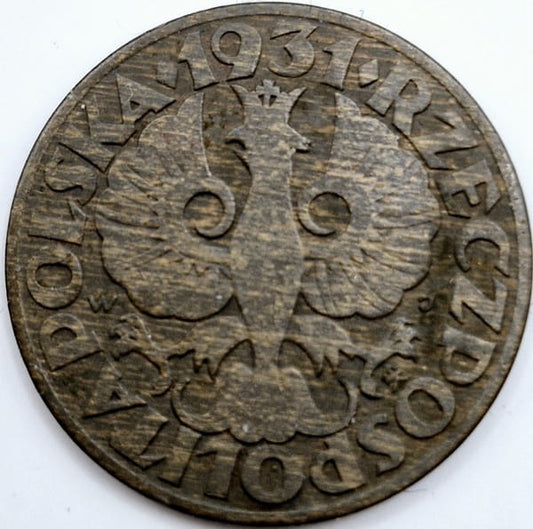 Moneta 5 groszy 1931