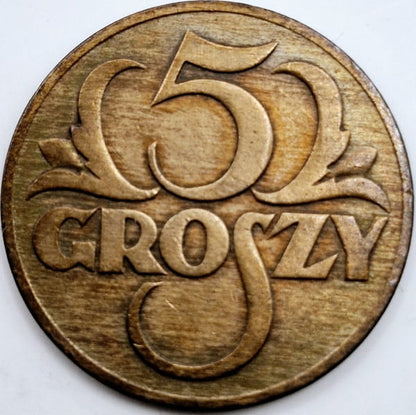 Moneta 5 groszy 1931