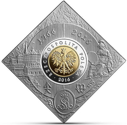 Moneta 5 zł  250 rocznica założenia Mennicy Warszawskiej 2016