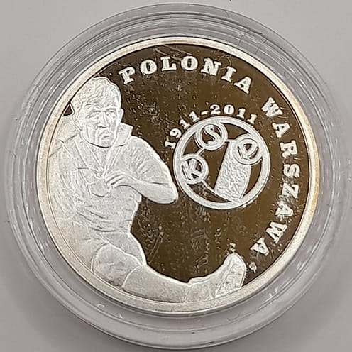 Moneta 5 zł  Polonia Warszawa 2011