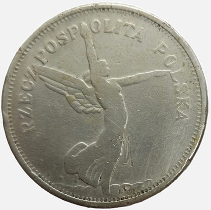 Moneta 5 złotych Nike 1928