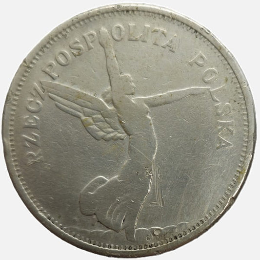 Moneta 5 złotych Nike 1928