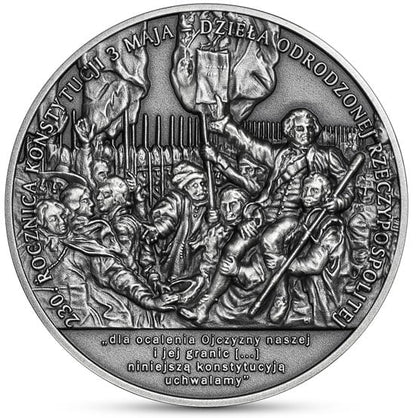 Moneta 50 zł 230. rocz. Konstytucji 3 Maja 2021 r.
