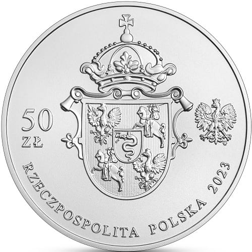 Moneta 50 zł 500 rocznica urodzin Anny Jagiellonki 2023