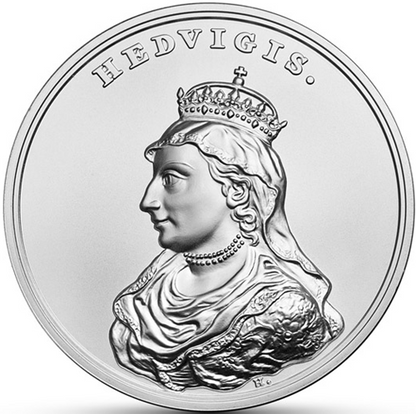 Moneta 50 zł Jadwiga Andegaweńska 2014