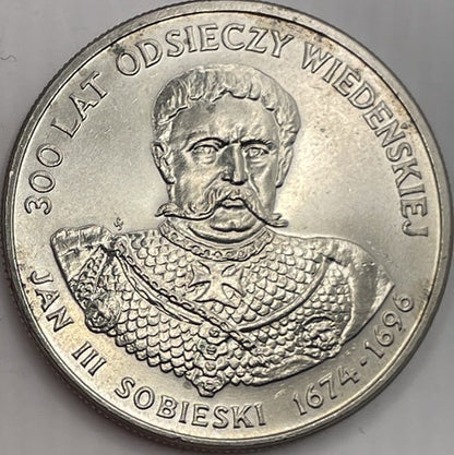 Moneta 50 zł Jan III Sobieski 1983 r.