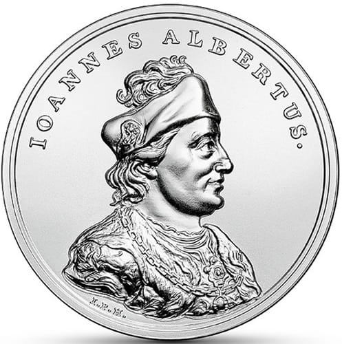 Moneta 50 zł Jan Olbracht 2016