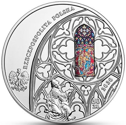 Moneta 50 zł Kościół Mariacki 2020 r.