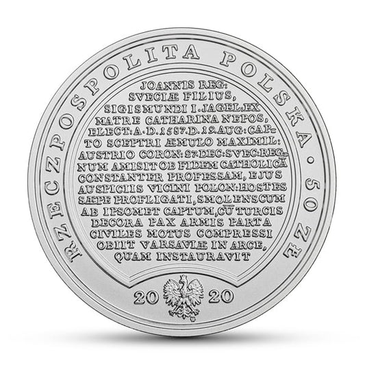 Moneta 50 zł Zygmunt III Waza 2020