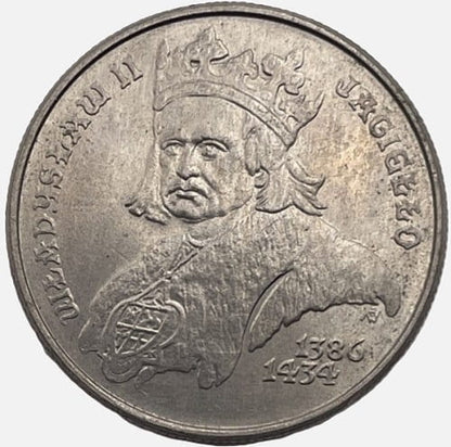 Moneta 500 zł Władysław Jagiełło 1989